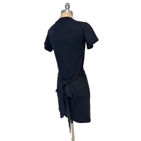 Vince Short Sleeve Tie Waist Dress XXS - Picture 9 of 9